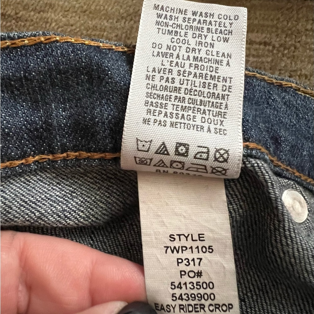 Lucky Brand Cropped Jeans _ Size 14 - Picture 5 of 5